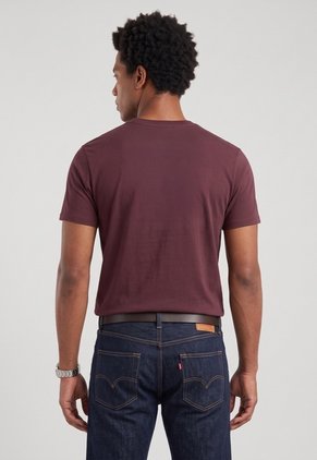 Camiseta Levi's Borgoña