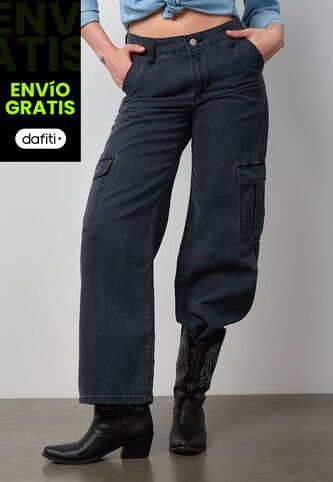 Pantalón Cargo Levi's Superlow Loose Fit  Azul Levis
