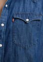 Camisa Denim Levi's Barstow Western Índigo Oscuro de Levis