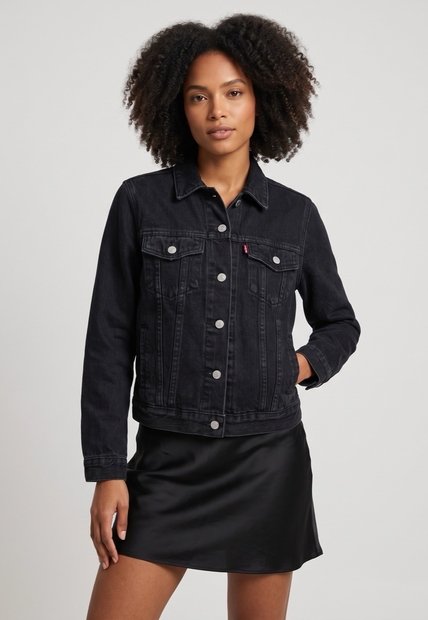 Chaqueta Denim Levi's Trucker Negro