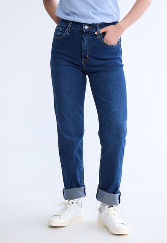 Jean Levi's 724 Slim Straight Fit Índigo Medio Levis