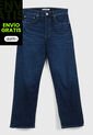Jean Levi's Ribcage Straight Ankle Fit Índigo Oscuro de Levis
