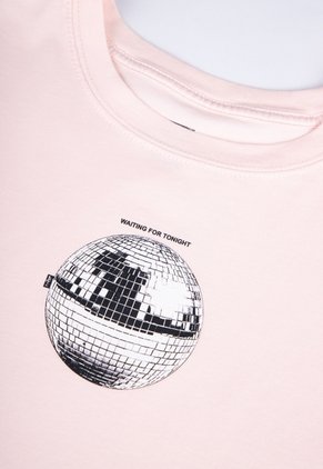 Camiseta Levi's Anyday Rosa