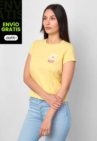 Camiseta Levi's Authentic Amarillo Levis