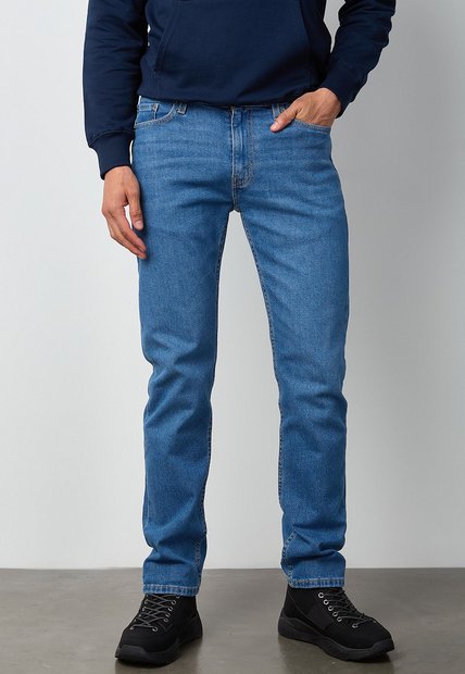 Jean Levi's 514 Straight Fit Índigo Medio