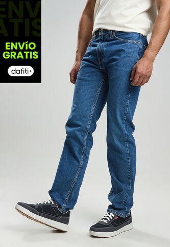 Jean Levi's 505 Regular Fit Índigo Medio Levis