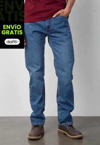 Jean Levi's 505 Regular Fit Índigo Claro Levis