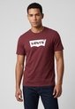 Camiseta Levi's Vinotinto de Levis