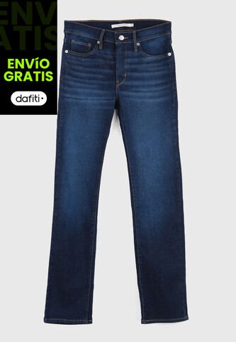 Jean Levi's 314 Shaping Straight Fit Índigo Oscuro Levis