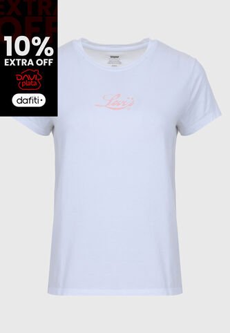 Camiseta Levi's Graphic Authentic Blanco Levis