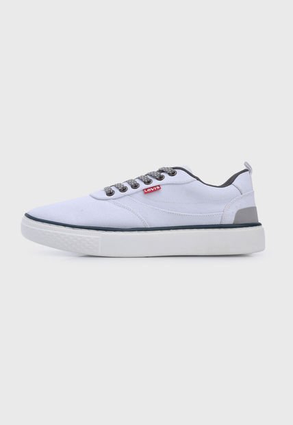 Tenis Lifestyle Blanco-Gris-Azul Levi's
