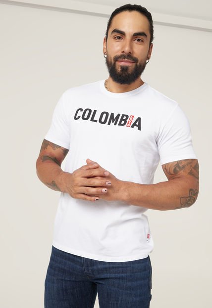 Camiseta Blanco-Negro-Rojo Levi's City COLOMBIA