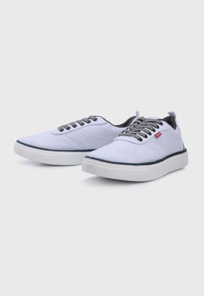 Tenis Lifestyle Blanco-Gris-Azul Levi's