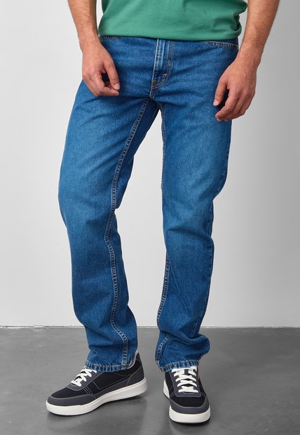 Jean Levi's 514 Straight Fit Índigo Medio