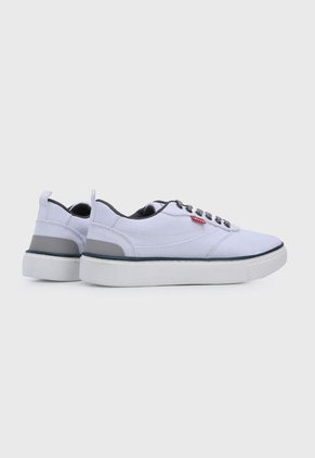 Tenis Lifestyle Blanco-Gris-Azul Levi's