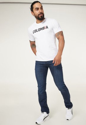Camiseta Blanco-Negro-Rojo Levi's City COLOMBIA