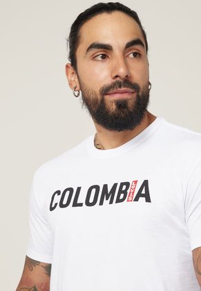 Camiseta Blanco-Negro-Rojo Levi's City COLOMBIA