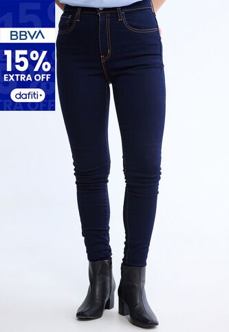 Jean Levi's 720 Super Skinny Fit Índigo Oscuro Levis