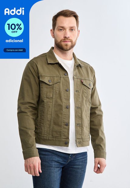 Chaqueta Levi's The Truker Verde Oliva