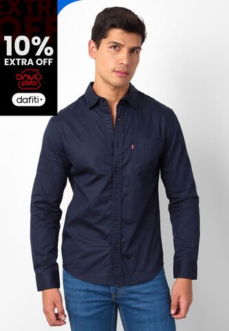 Camisa Levi's Azul Levis