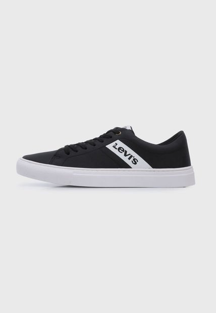 Tenis Lifestyle Negro-Blanco Levi's