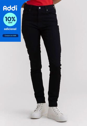 Jean Levi's 721 Skinny Fit Negro Levis