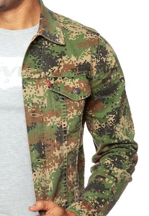 Chaqueta Verde-Café-Beige-Negro Levi`s