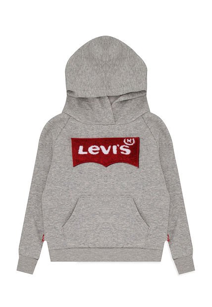 Buzo Gris Rojo Blanco Levi s Kids