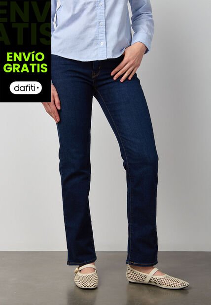 Jean Levi's 314 Shaping Straight Fit Índigo Oscuro