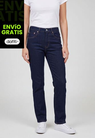 Jean Levi's 501 Original Cropped Fit Índigo Oscuro Levis