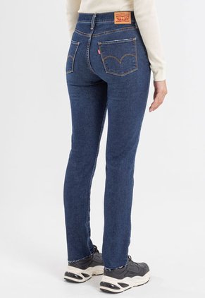 Jean Índigo Oscuro Levi's 724 Hig-Rise Slim Straight Fit