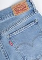 Jean Levi's 318 Shaping Wide Leg Fit Índigo Claro de Levis