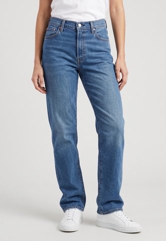 Jean Levi's Wedgie Straight Fit Índigo Medio Levis