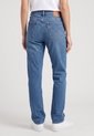Jean Levi's Wedgie Straight Fit Índigo Medio de Levis