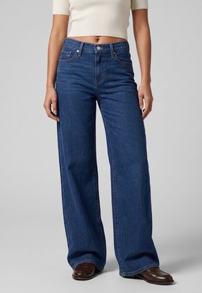 Jean Levi's 318 Shaping Wide Leg Fit Índigo Medio