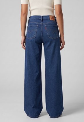 Jean Levi's 318 Shaping Wide Leg Fit Índigo Medio