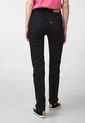 Jean Levi's 724 Slim Straight Negro de Levis