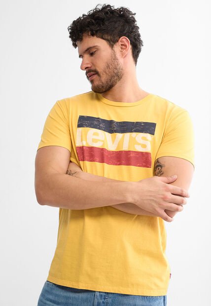 Camiseta Mostaza-Multicolor Levi's