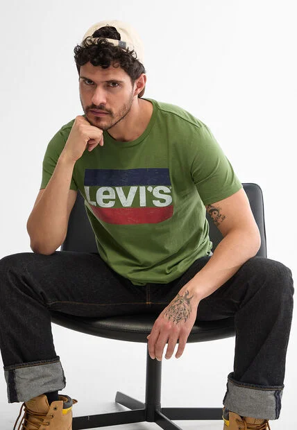 Camiseta Levi's Verde Oliva