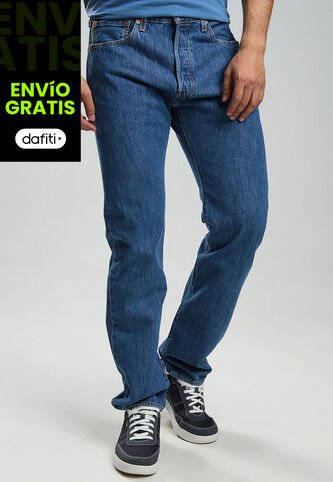 Jean Levi's 501 Original Fit Índigo Medio Levis