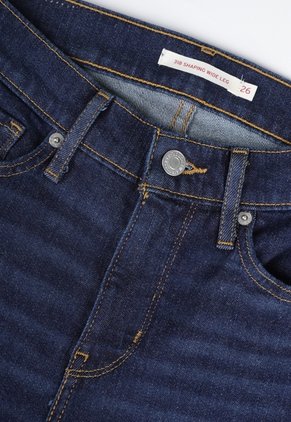 Jean Levi's 318 Shaping Wide Leg Fit Índigo Oscuro
