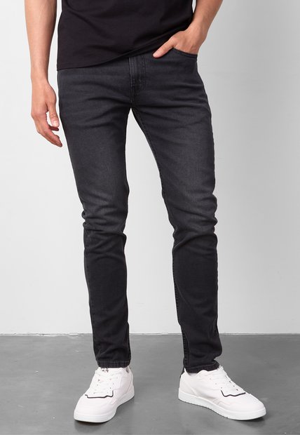 Jean Levi's 512 Slim Taper Fit Gris Oscuro