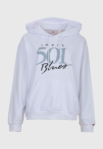 Hoodie Levi's Heritage Blanco Levis