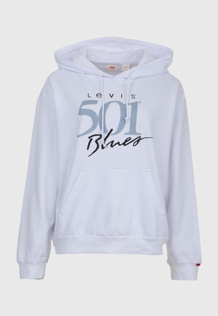 Hoodie Levi's Heritage Blanco
