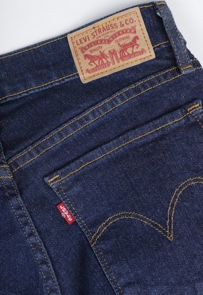 Jean Levi's 318 Shaping Wide Leg Fit Índigo Oscuro