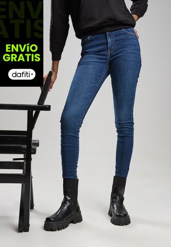 Jean Levi's 720 Super Skinny Fit Índigo Medio Levis
