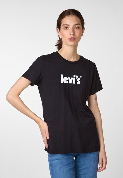 Camiseta Negro-Blanco Levi's