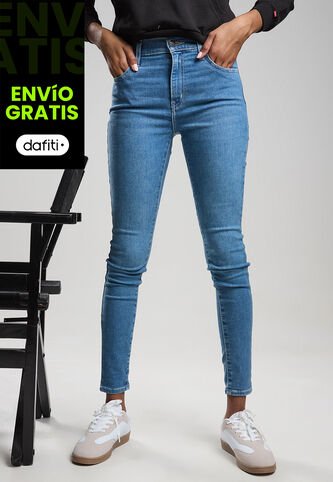 Jean Levi's 720 Super Skinny Fit Índigo Medio Levis