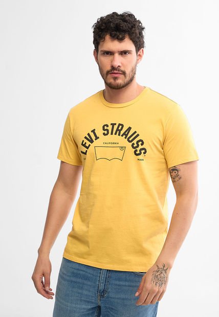 Camiseta Mostaza-Azul Navy-Verde Oscuro Levi's