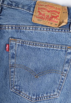 Jean Levi's 501 Original Fit Índigo Medio